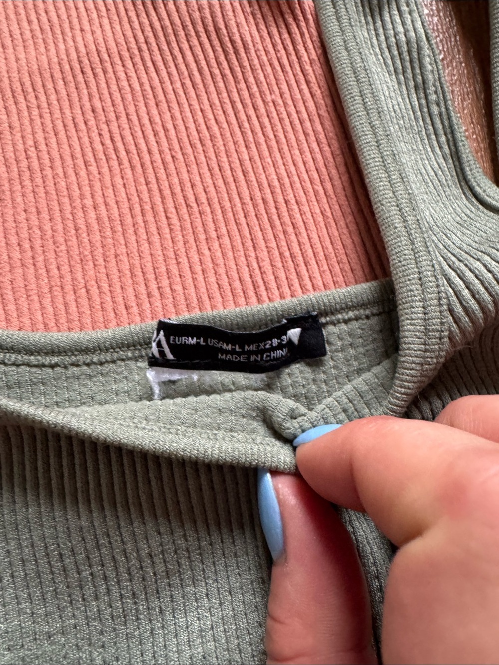 Zara Ribbed Cropped Tank Top Bundle - Picture 2 of 4